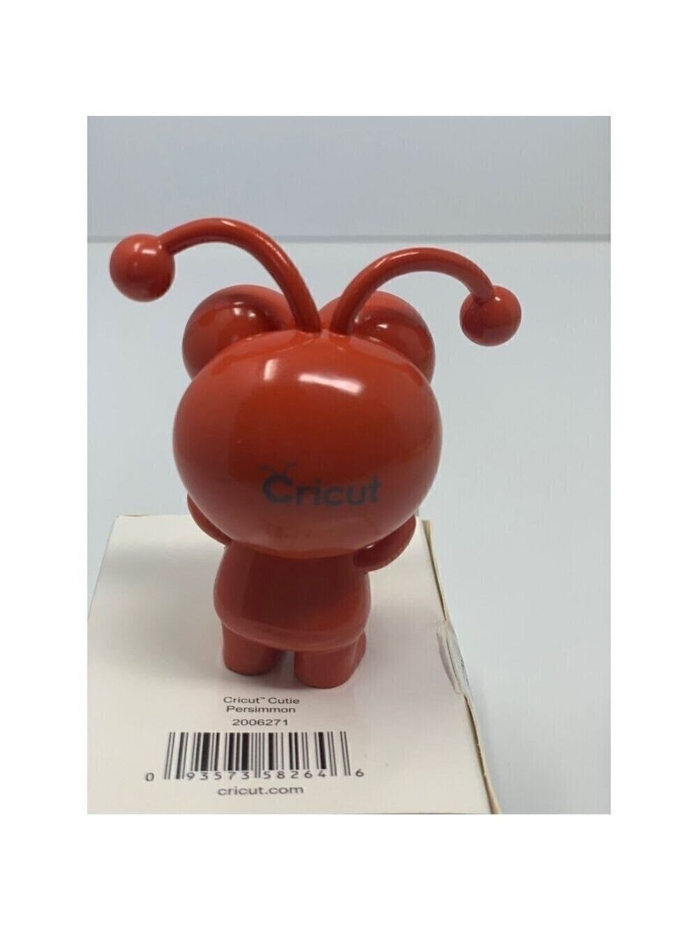Cricut Cutie PERSIMMON Red Cricut Collectible Craft Room Decor Figure Boxed K - Picture 4 of 8